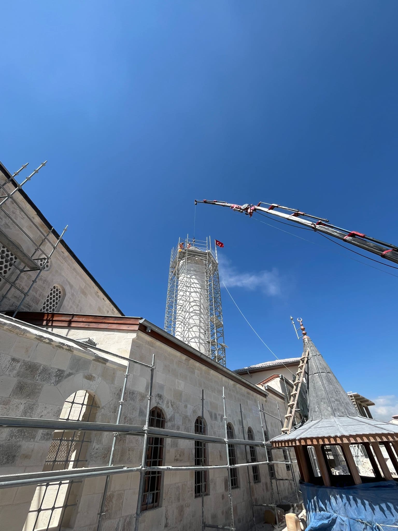 Habibi Neccar Camii minare fotoğrafı 02