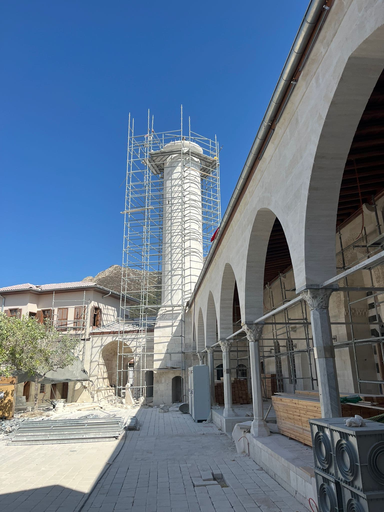 Habibi Neccar Camii minare fotoğrafı 07