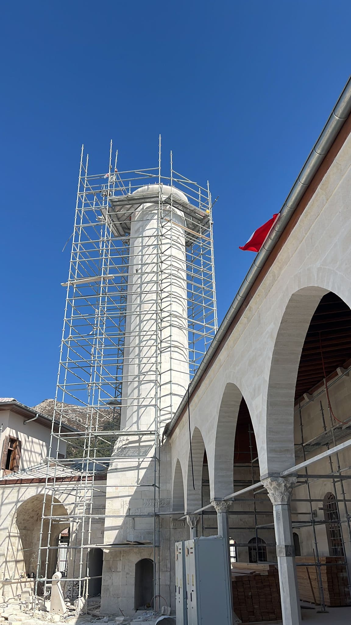 Habibi Neccar Camii minare fotoğrafı 08