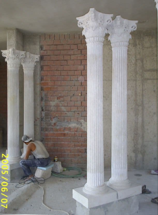 Mermer ve doğal taş işçiliği arşiv fotoğrafı 13